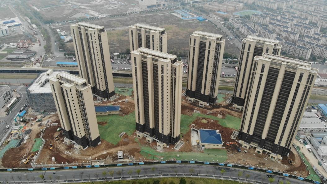 泰山经济适用房片区H地块室外施工最先！！