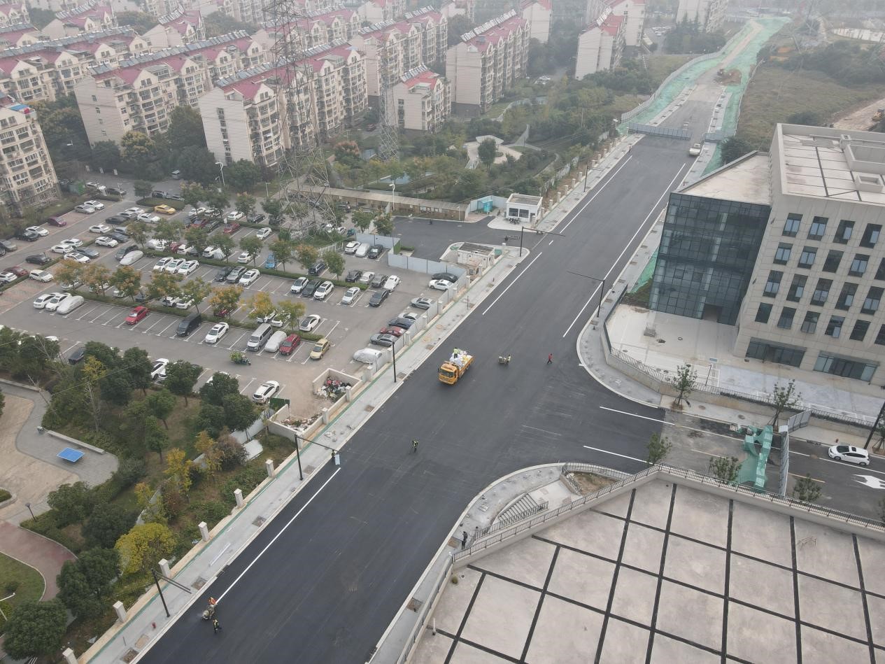 即将完工！！盘城2号地块配套蹊径实景图来了